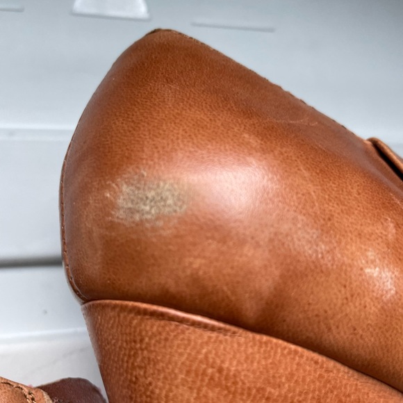 Miz Mooz brown leather booties size 8.5 in very used condition (sold as-is!!!) - Picture 4 of 7